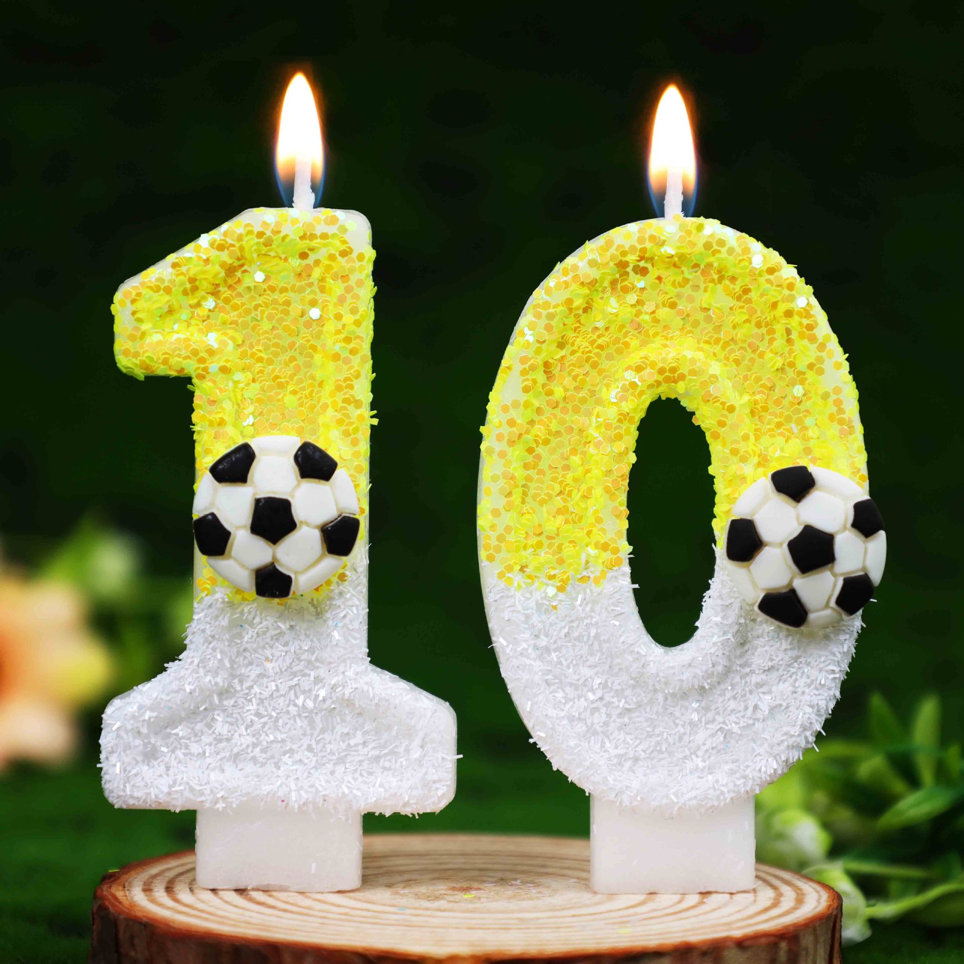 Gelb-Weiße Pailletten Sport Fu – Supplies Of Candle Bewertung und Preis