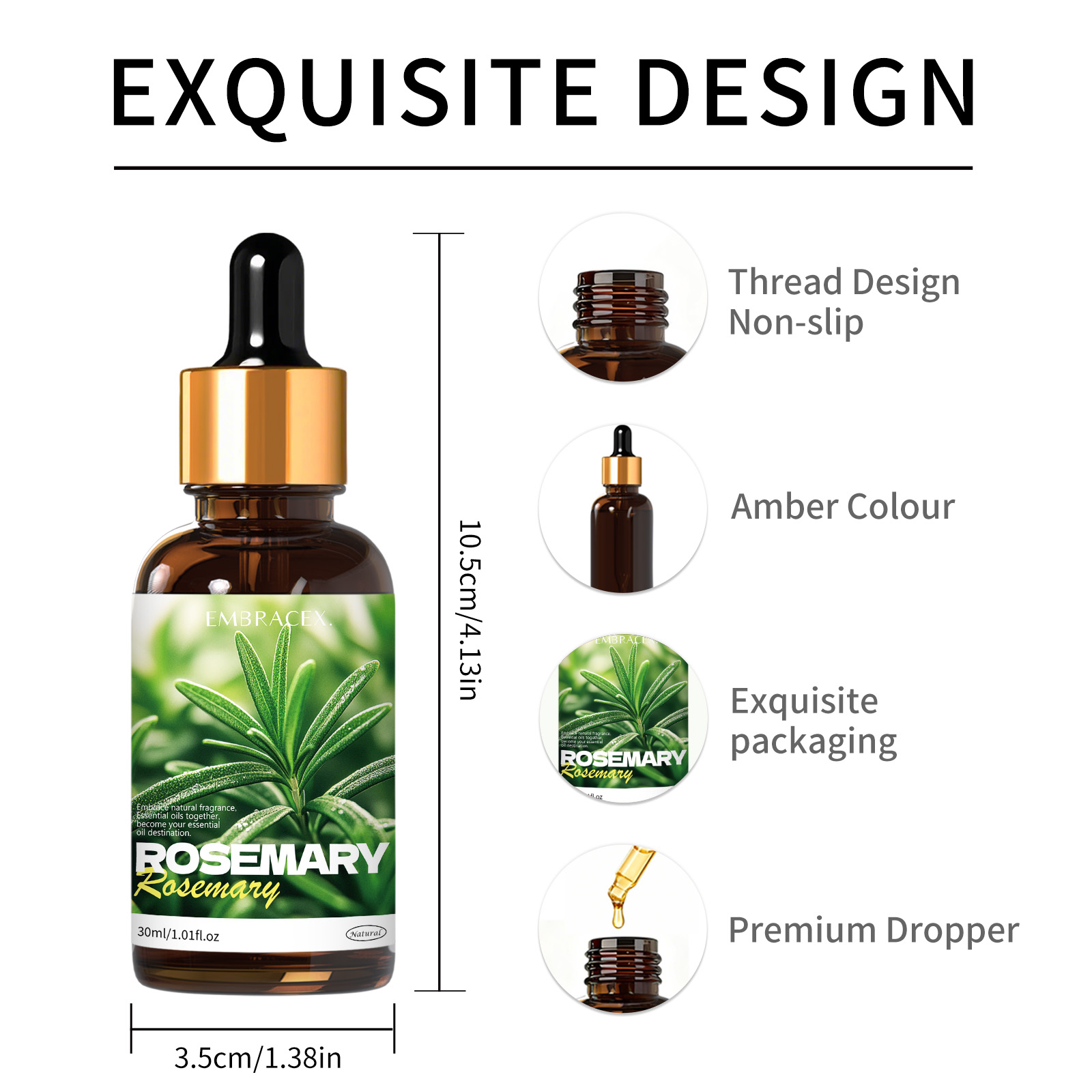 30ml Reines Rosmarin-Pflanzenö – Candle Supplies Essential Oils Bewertung und Preis
