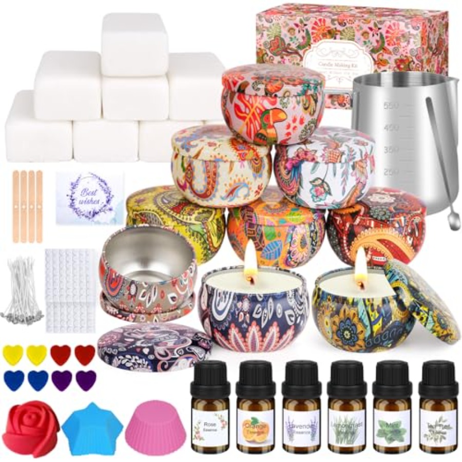 Kerzenherstellungs-Set für Erw – Candle Supplies Essential Oils Bewertung und Preis