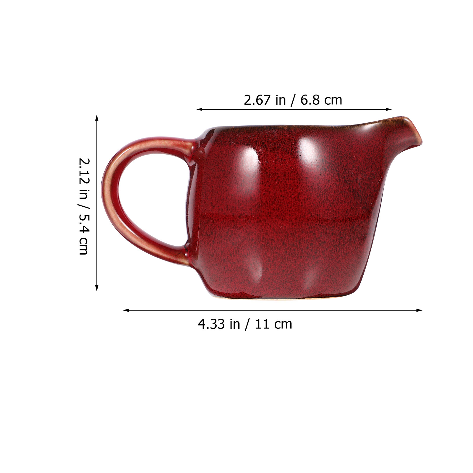 Keramik-Milchkrug im europäisc – Pour Spout Pitcher Bewertung und Preis